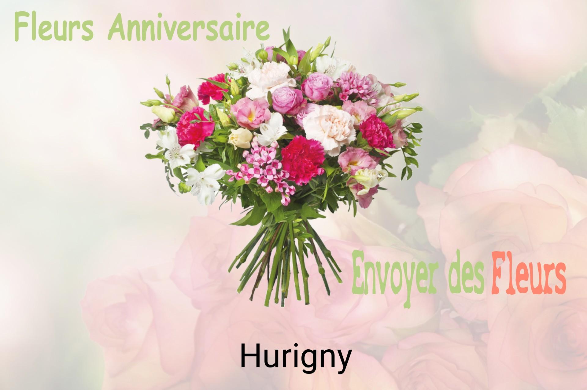 Bouquet de fleurs d’anniversaire livré à Hurigny